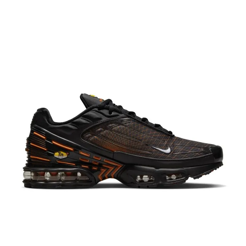 Nike Air Max Plus 3 Black Orange Spirograph (FB3352-001)