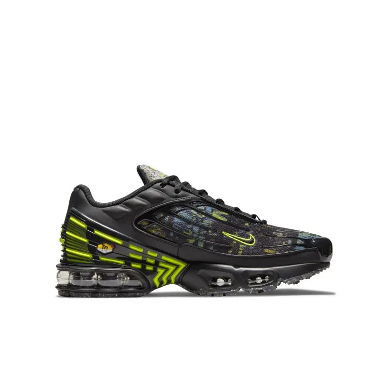 Nike Air Max Plus 3 Black Volt (GS) (DN8017-001)