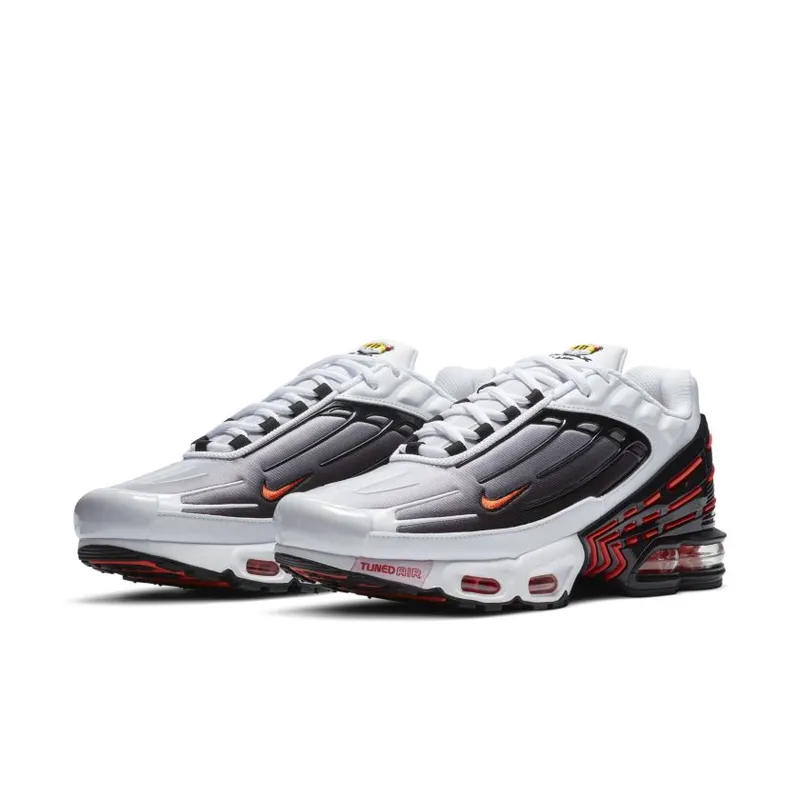 Nike Air Max Plus 3 White Black Team Orange (CK6715-101)