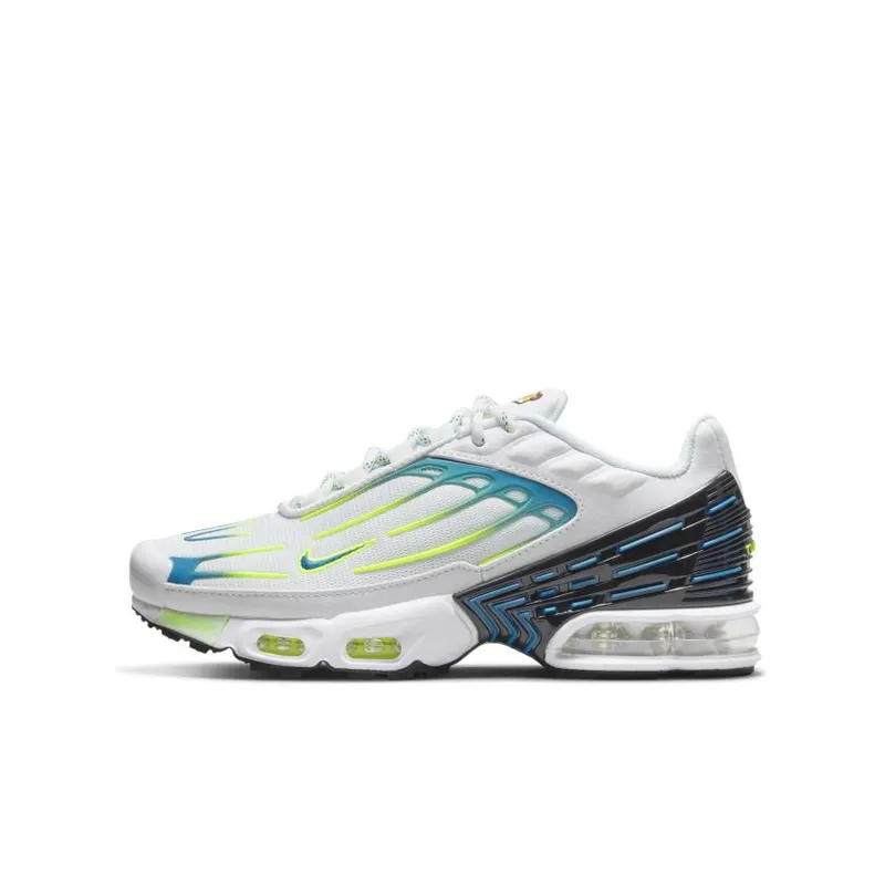 Nike Air Max Plus 3 White Volt Marina (GS) (DV7138-100)