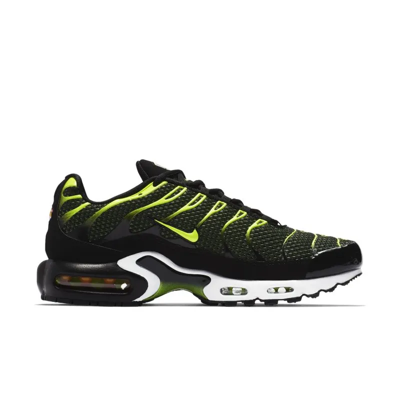 Nike Air Max Plus Black Dark Grey Volt (852630-036)