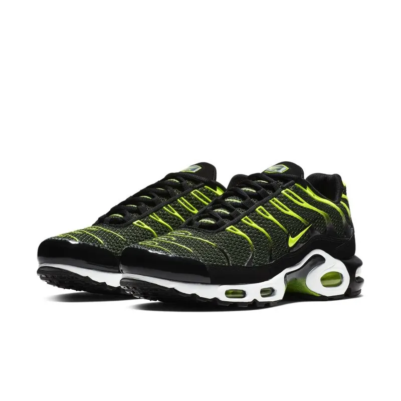 Nike Air Max Plus Black Dark Grey Volt (852630-036)