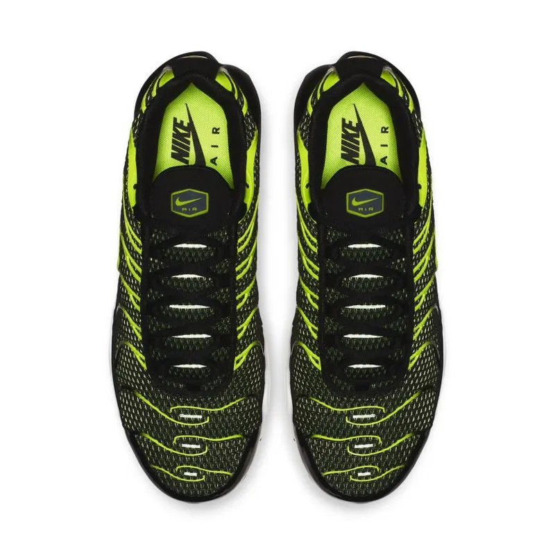 Nike Air Max Plus Black Dark Grey Volt (852630-036)
