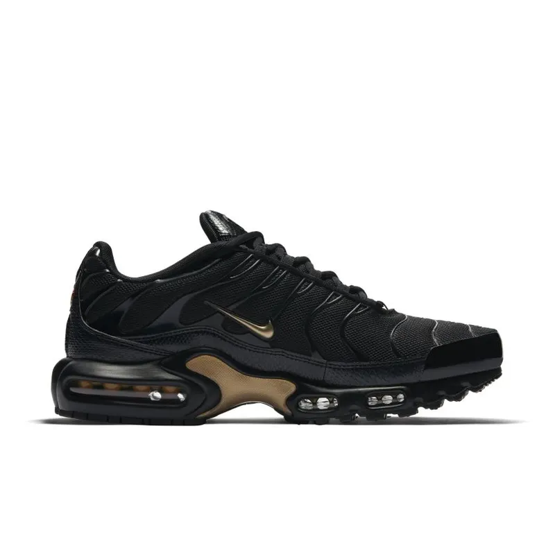 Nike Air Max Plus Black Metallic Gold (2019) (852630-022)