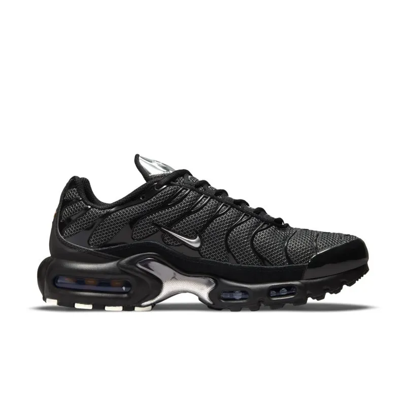 Nike Air Max Plus Black Suede Silver (Women’s) (DQ0850-001)