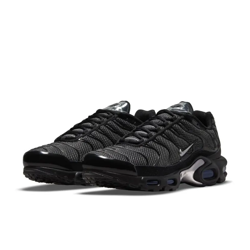 Nike Air Max Plus Black Suede Silver (Women’s) (DQ0850-001)