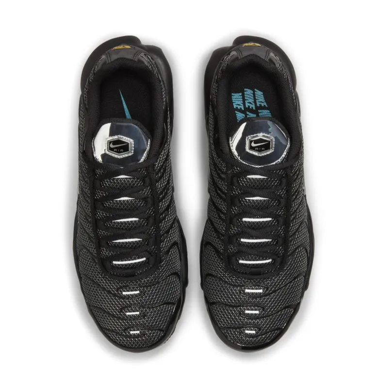Nike Air Max Plus Black Suede Silver (Women’s) (DQ0850-001)