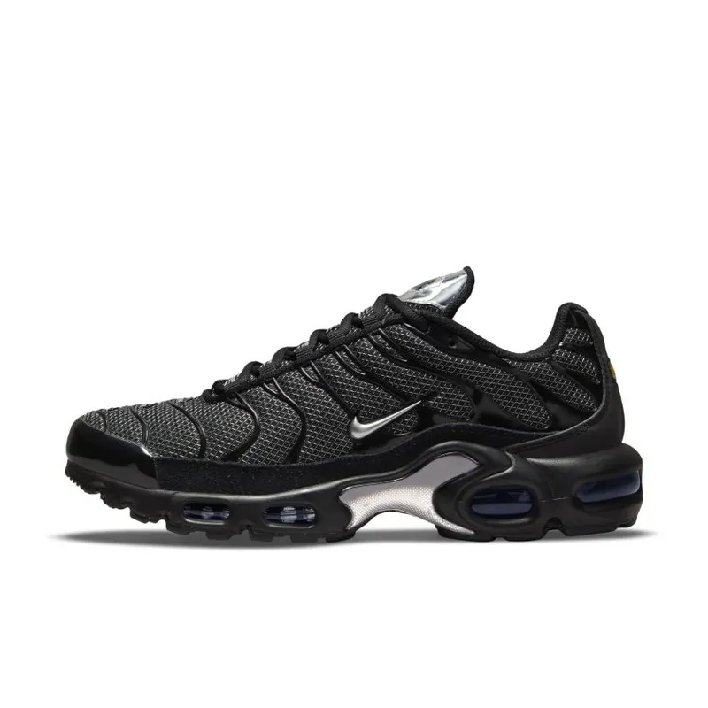 Nike Air Max Plus Black Suede Silver (Women’s) (DQ0850-001)