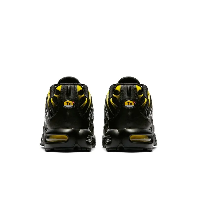 Nike Air Max Plus Black White-Vivid Sulfur (852630-020)