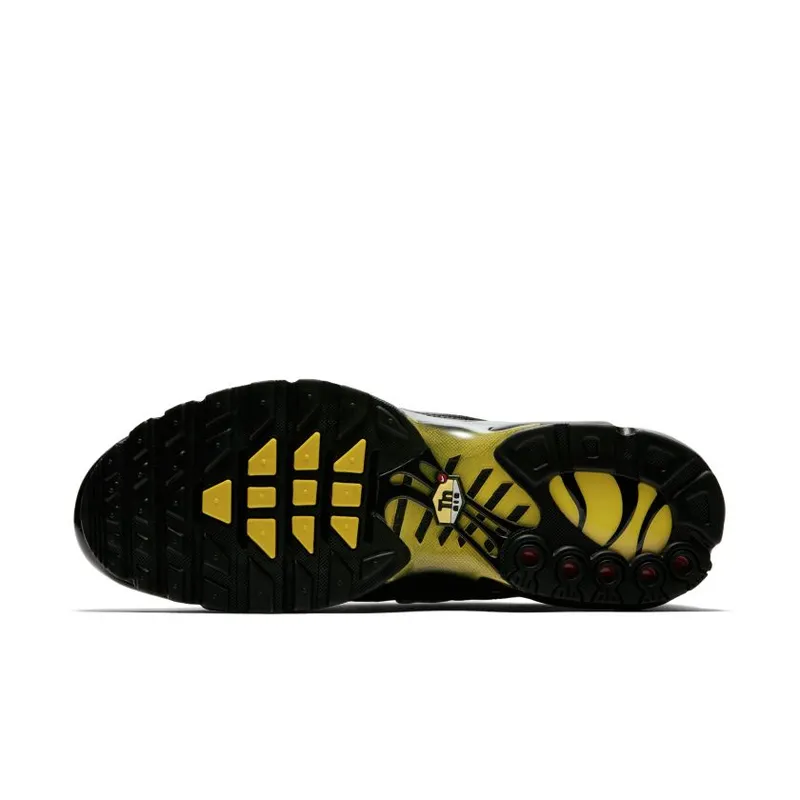 Nike Air Max Plus Black White-Vivid Sulfur (852630-020)
