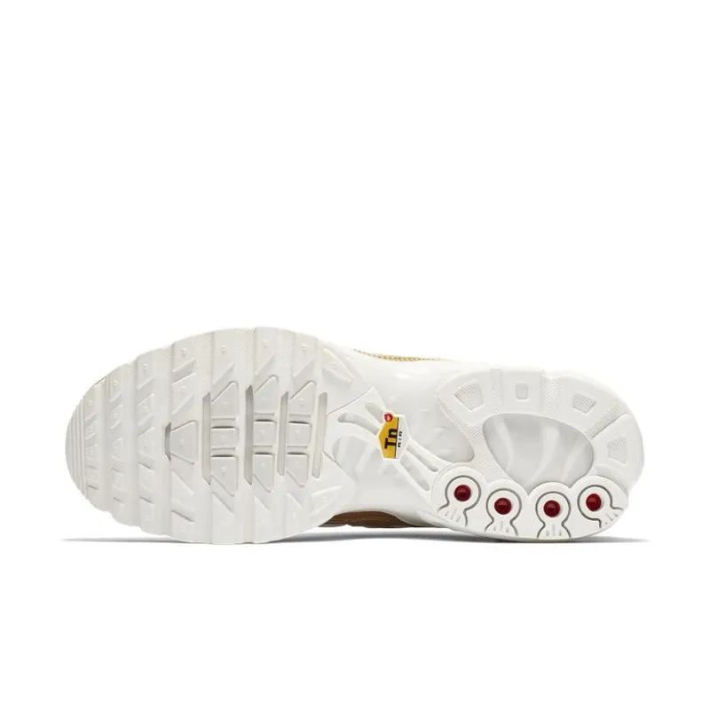 Nike Air Max Plus Vast Grey Metallic Gold (Women’s) (605112-054)