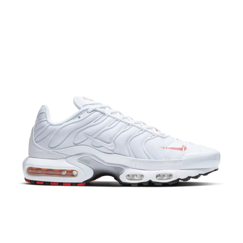 Nike Air Max Plus White Crimson Swoosh (CU3454-100)