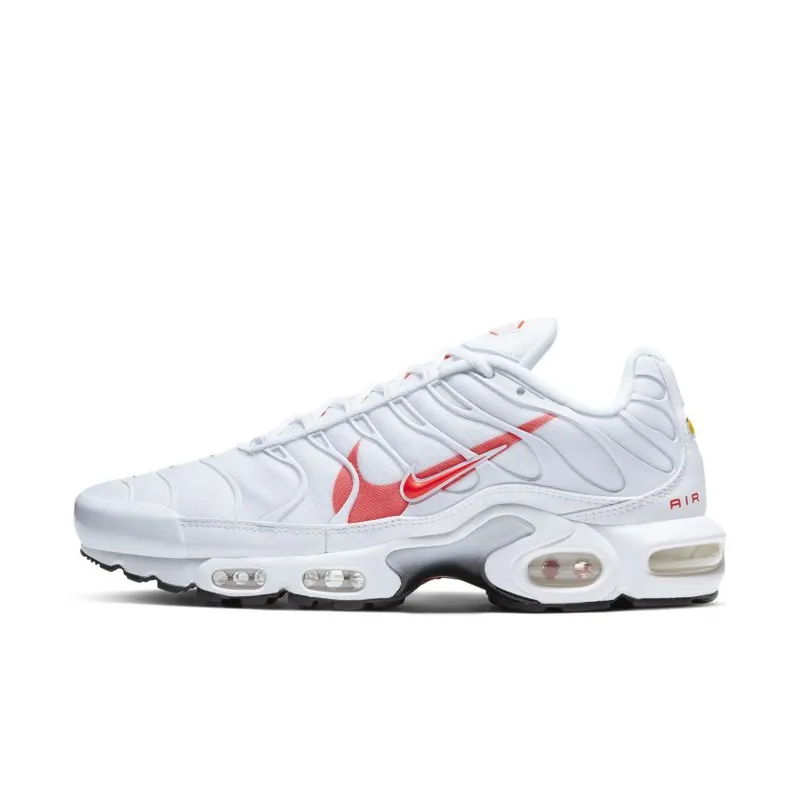 Nike Air Max Plus White Crimson Swoosh (CU3454-100)