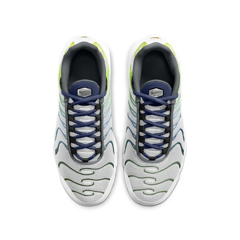 Nike Air Max Plus White Forest Green (GS) (CD0609-101)