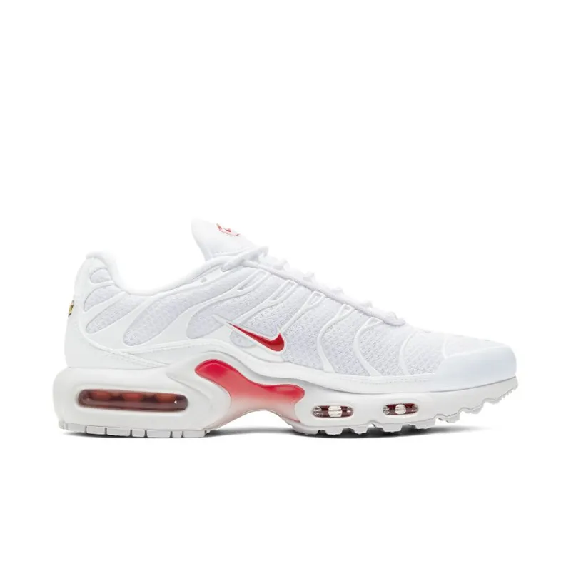 Nike Air Max Plus White Red (Women’s) (CZ9337-100)
