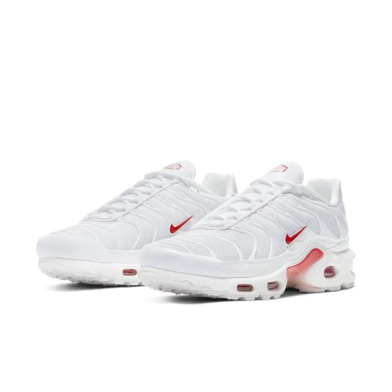 Nike Air Max Plus White Red (Women’s) (CZ9337-100)