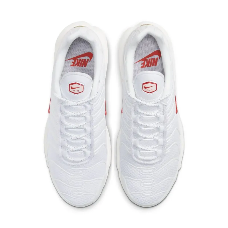 Nike Air Max Plus White Red (Women’s) (CZ9337-100)