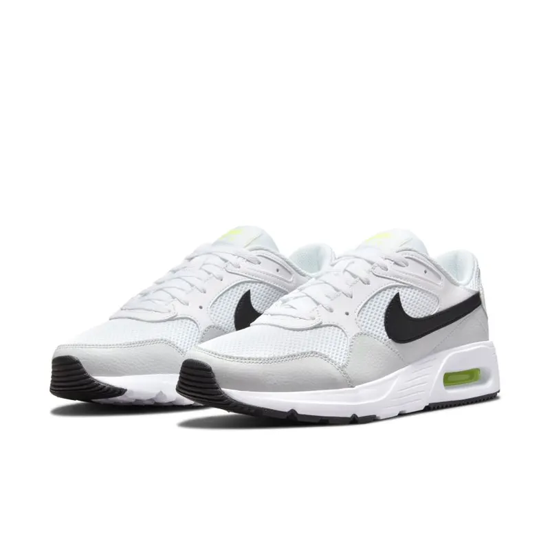 Nike Air Max SC White Photon Dust Black Volt (CW4555-105)