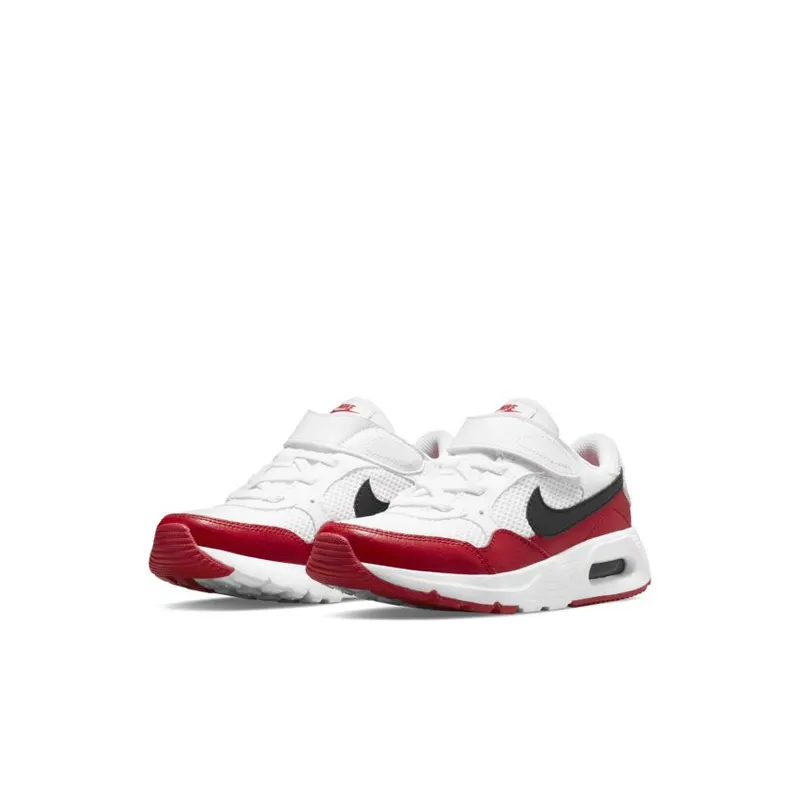 Nike Air Max SC White University Red (PS) (CZ5356-106)
