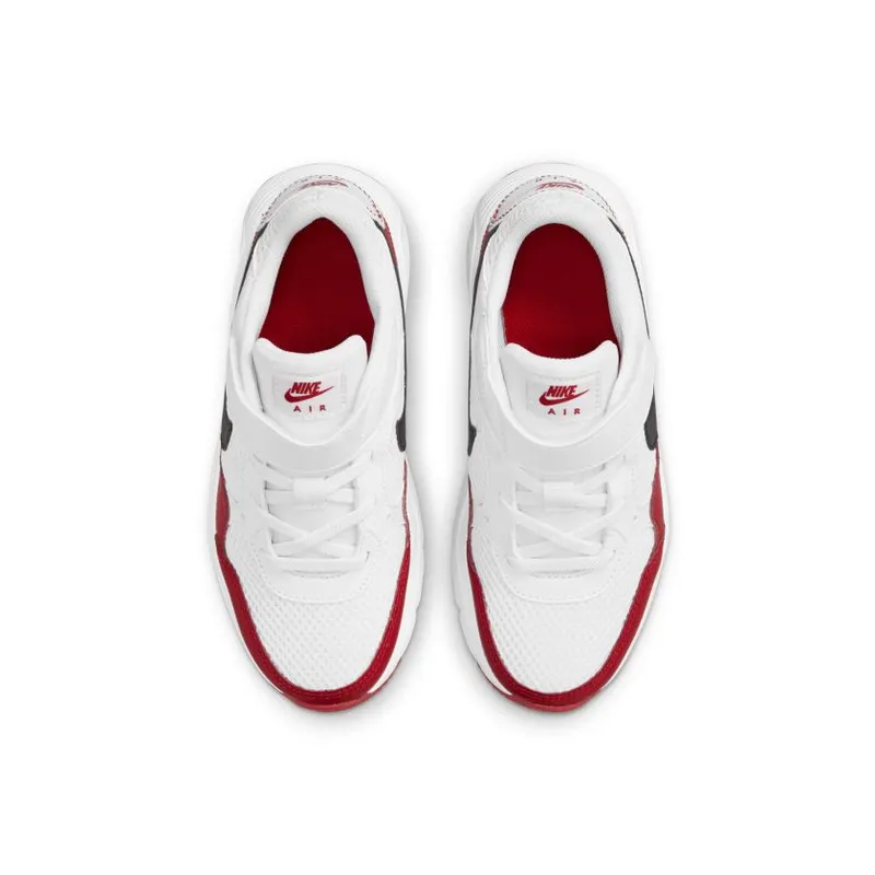 Nike Air Max SC White University Red (PS) (CZ5356-106)