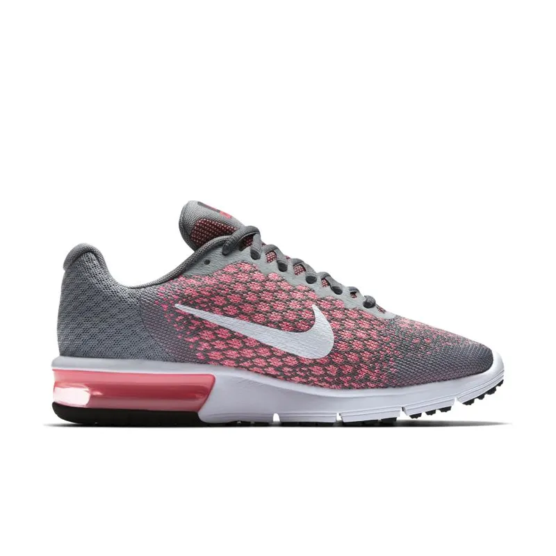 Nike Air Max Sequent 2 Grey Pink (Women’s) (852465-003)