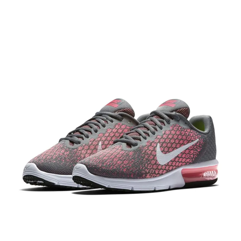 Nike Air Max Sequent 2 Grey Pink (Women’s) (852465-003)