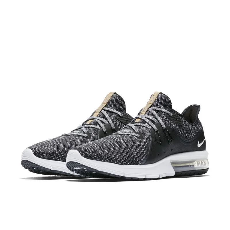 Nike Air Max Sequent 3 Black White-Dark Grey (921694-011)