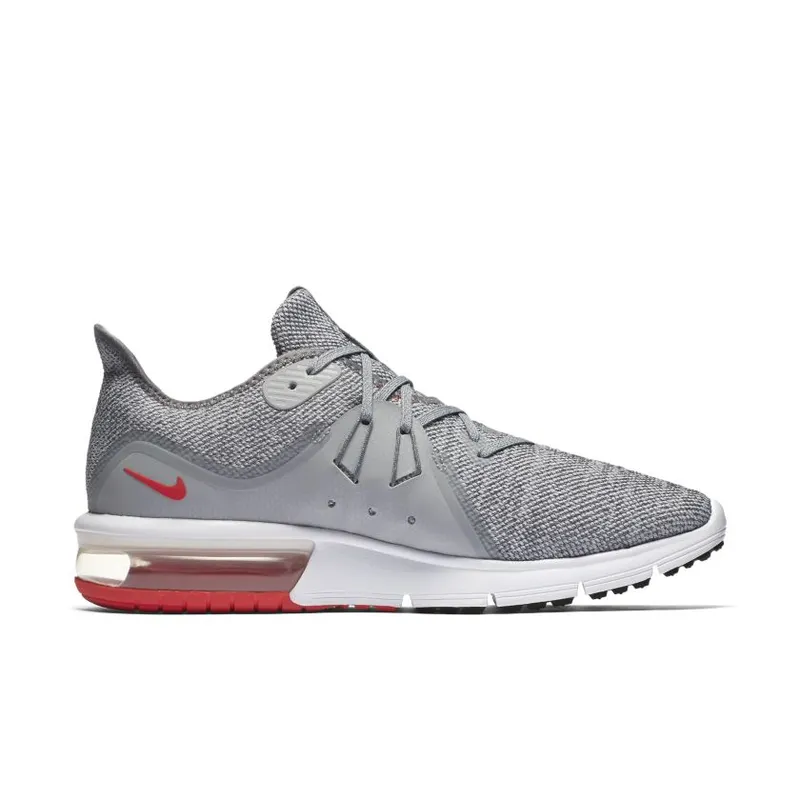 Nike Air Max Sequent 3 Cool Grey University Red (921694-060)