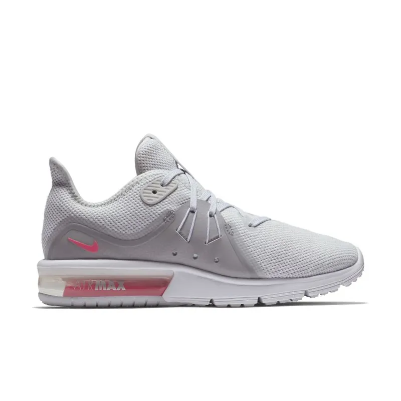 Nike Air Max Sequent 3 Pure Platinum Racer Pink (Women’s) (908993-012)