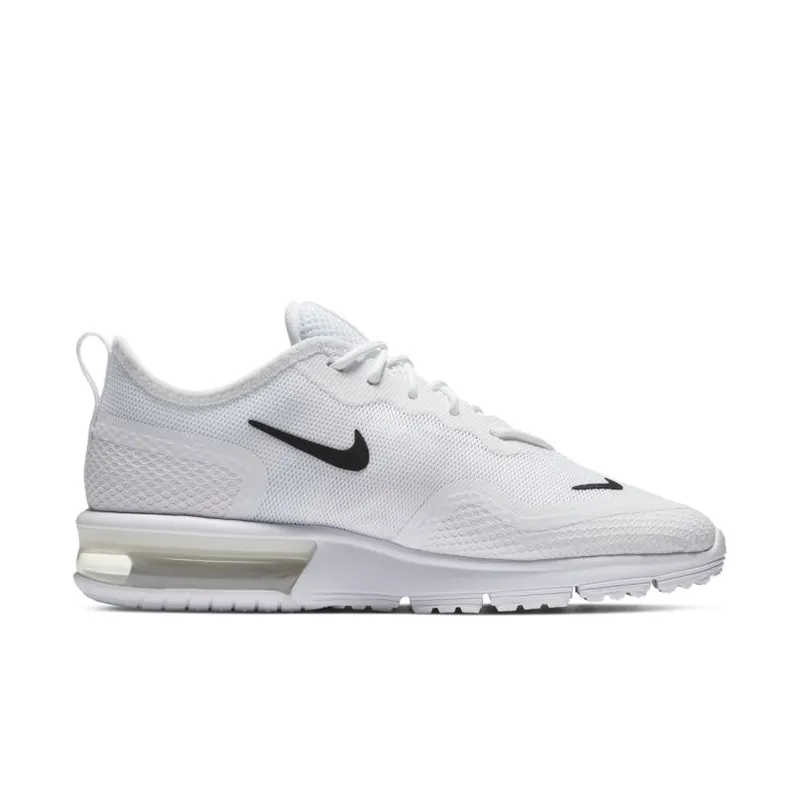Nike Air Max Sequent 4.5 White Black (Women’s) (BQ8824-100)