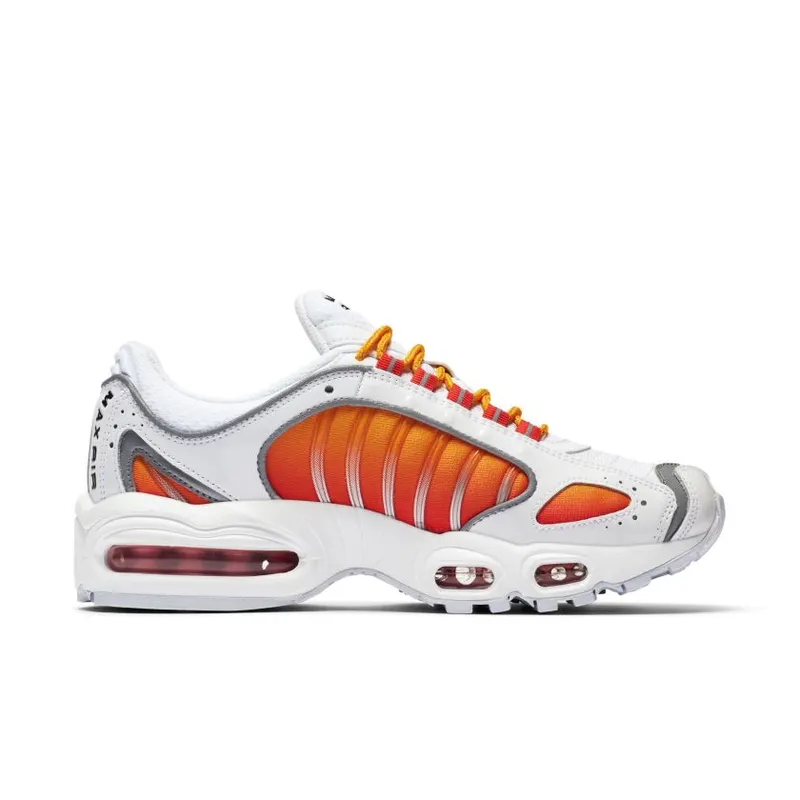 Nike Air Max Tailwind 4 White University Gold Habanero Red (Women’s) (CK4122-100)