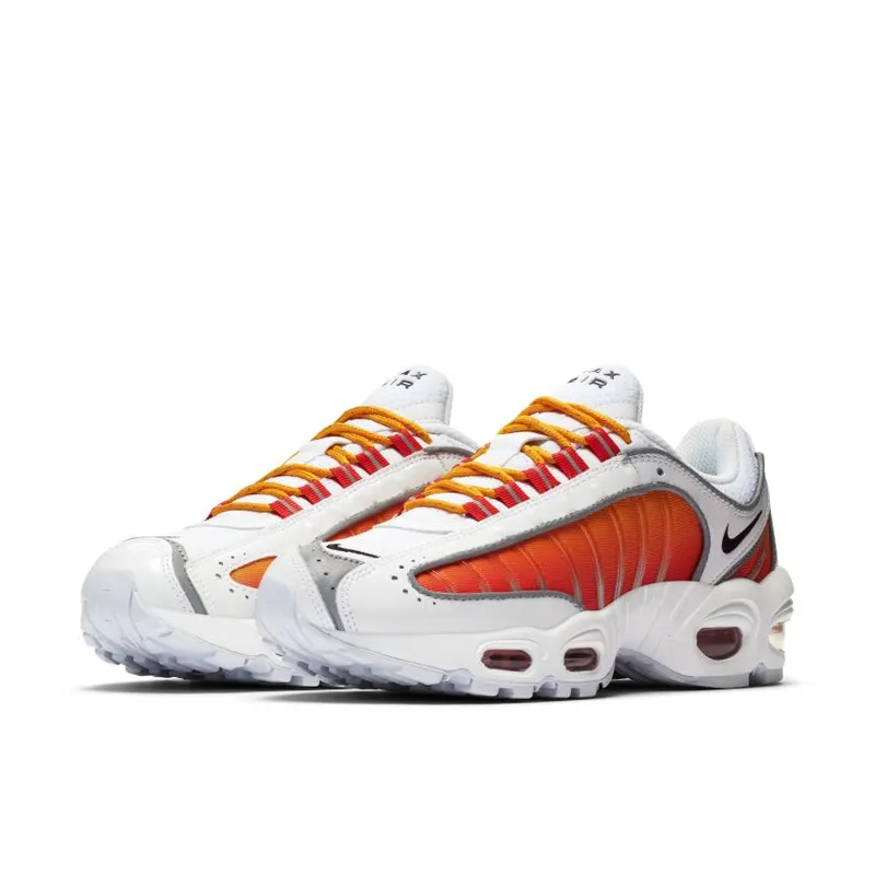 Nike Air Max Tailwind 4 White University Gold Habanero Red (Women’s) (CK4122-100)