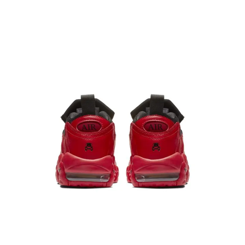 Nike Air More Money University Red Metallic Gold (GS) (AH5215-600)