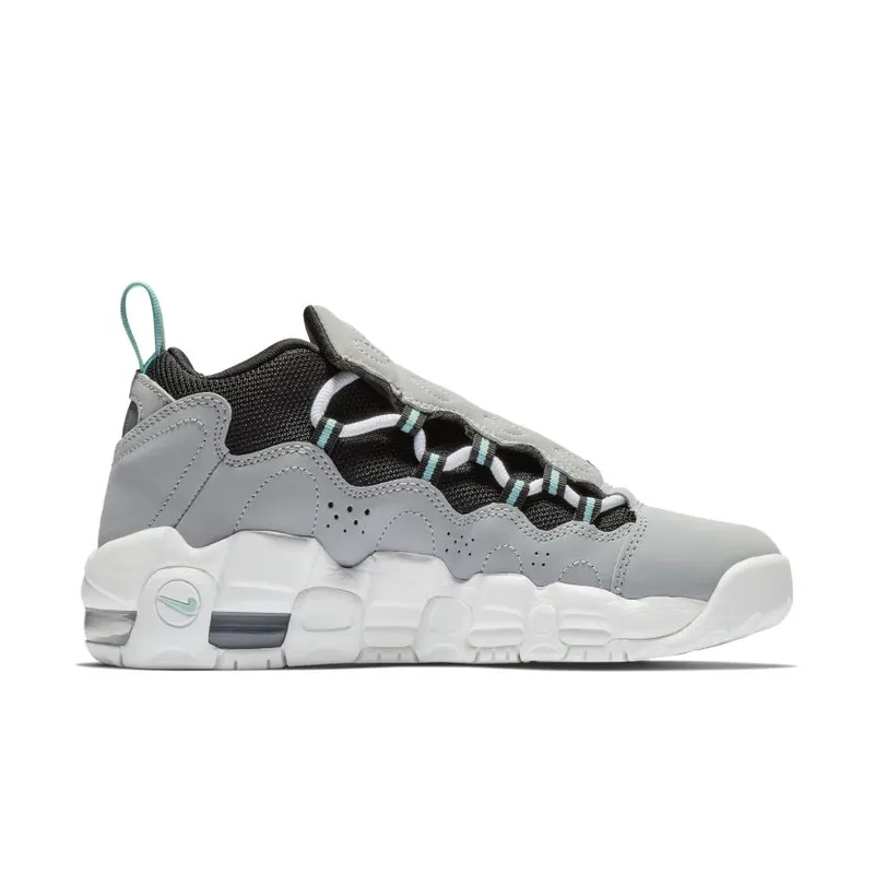 Nike Air More Money Wolf Grey Island Green (GS) (AH5215-002)