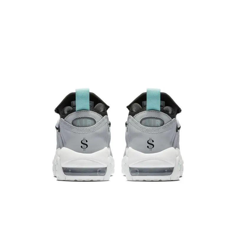 Nike Air More Money Wolf Grey Island Green (GS) (AH5215-002)