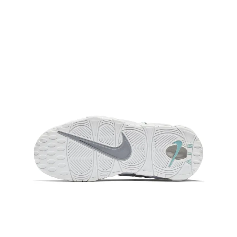 Nike Air More Money Wolf Grey Island Green (GS) (AH5215-002)