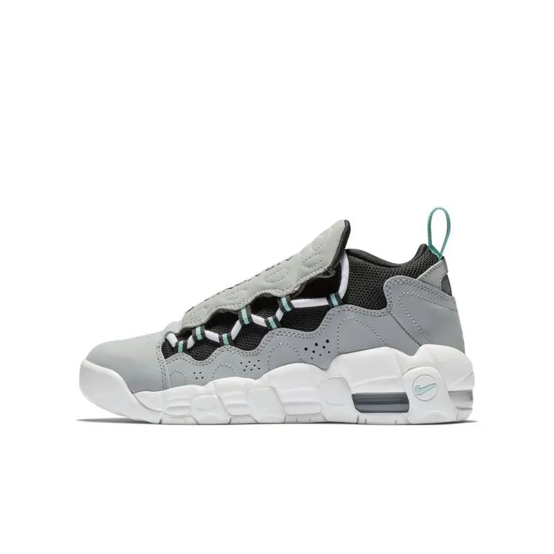 Nike Air More Money Wolf Grey Island Green (GS) (AH5215-002)