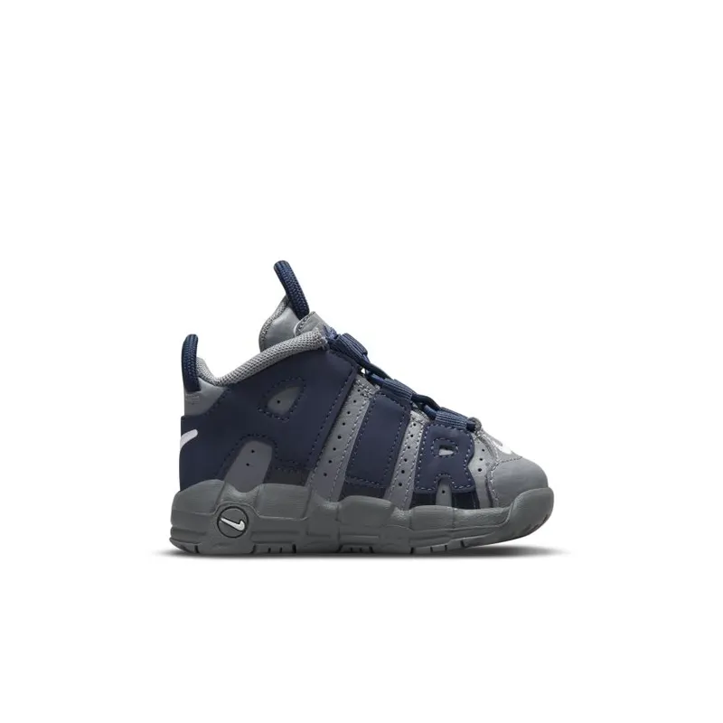 Nike Air More Uptempo Cool Grey Midnight Navy (TD) (DM3319-009)