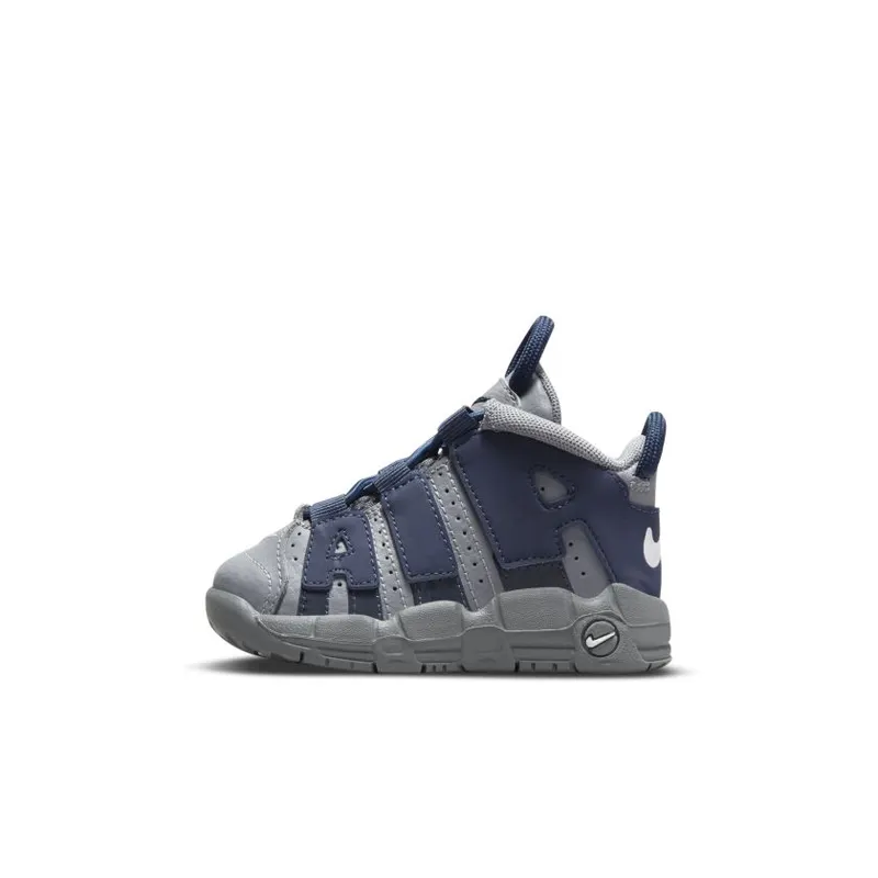 Nike Air More Uptempo Cool Grey Midnight Navy (TD) (DM3319-009)