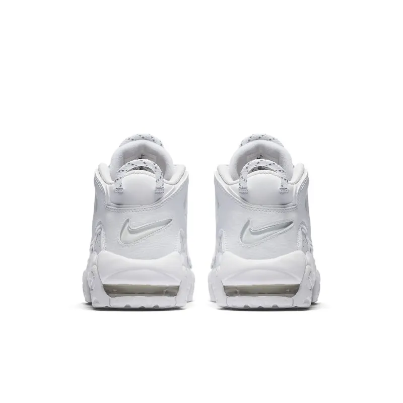 Nike Air More Uptempo Triple White (2017) (GS) (415082-102)