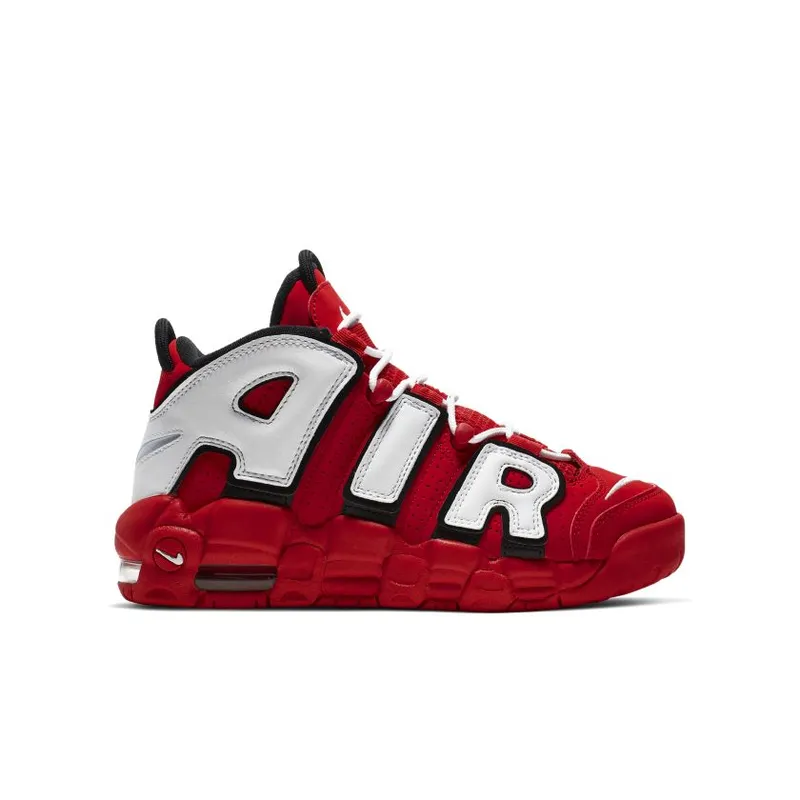 Nike Air More Uptempo University Red Black White (GS) (CD9402-600)