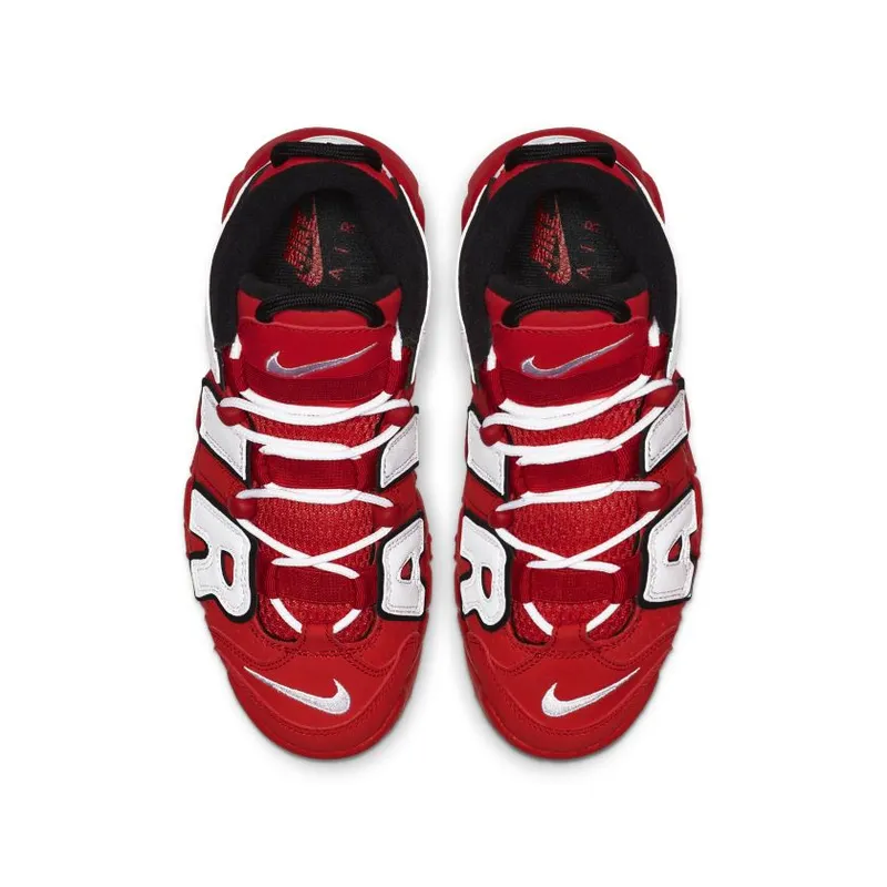 Nike Air More Uptempo University Red Black White (GS) (CD9402-600)