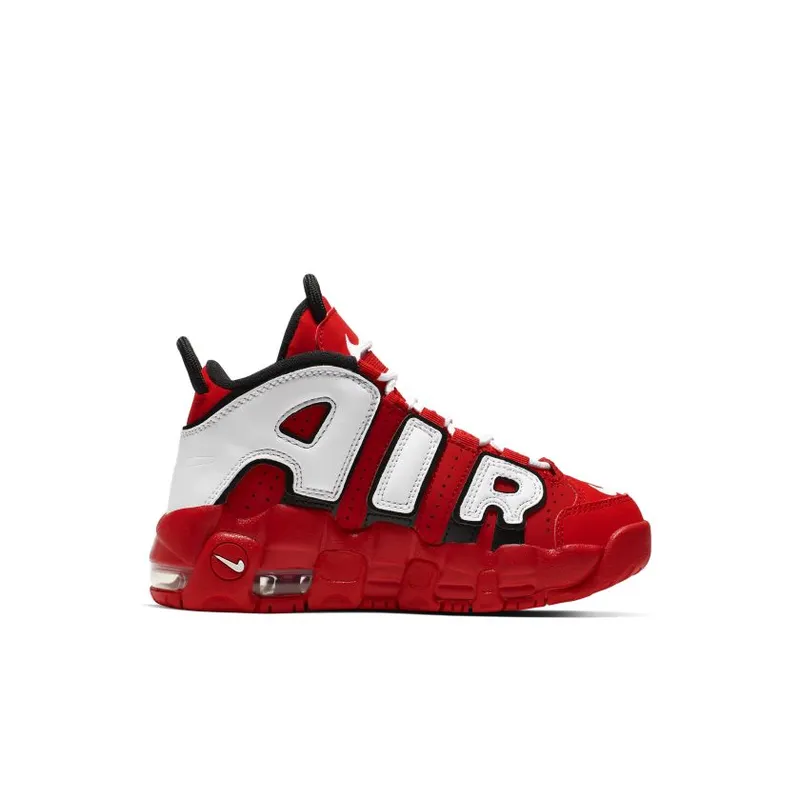 Nike Air More Uptempo University Red Black White (PS) (CD9403-600)