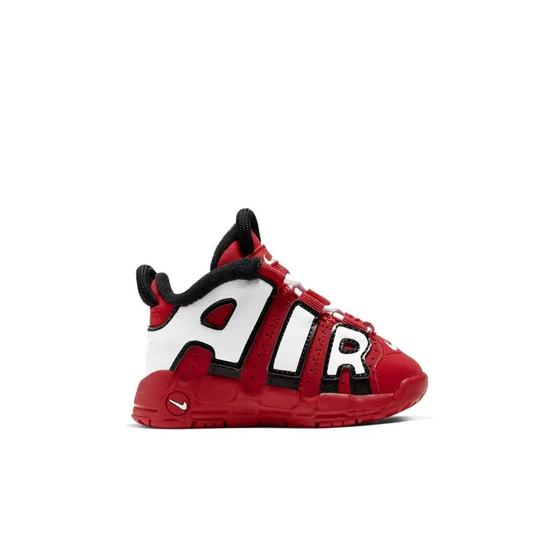 Nike Air More Uptempo University Red Black White (TD) (CD9404-600)