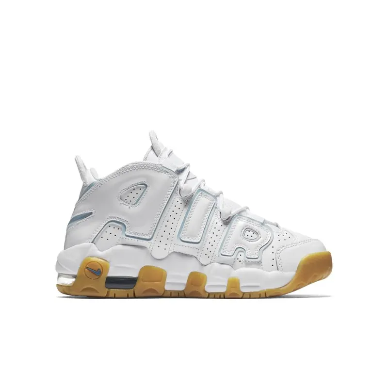 Nike Air More Uptempo White Aqua Gum (GS) (415082-107)
