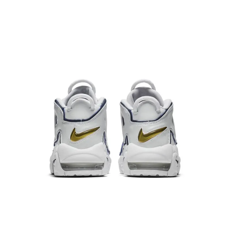 Nike Air More Uptempo White Midnight Navy (GS) (415082-109)