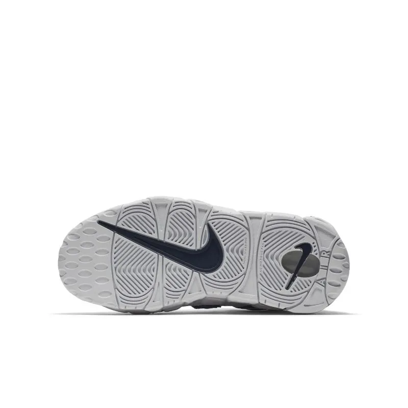 Nike Air More Uptempo White Midnight Navy (GS) (415082-109)