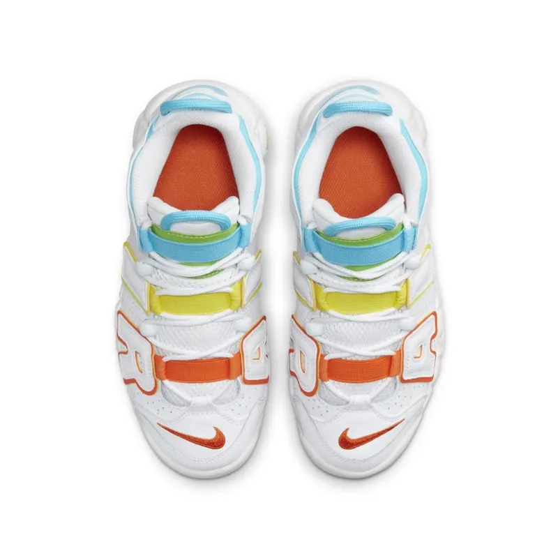 Nike Air More Uptempo White Multi-Color (GS) (FJ4624-100)