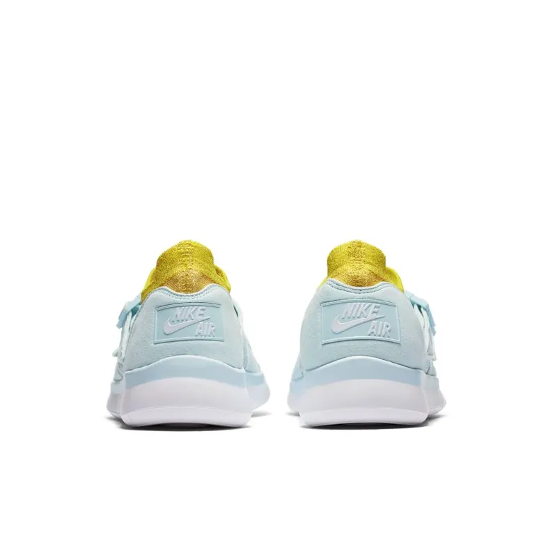 Nike Air Sockracer Flyknit White/Glacier Blue-Racer Pink (Women’s) (896447-100)