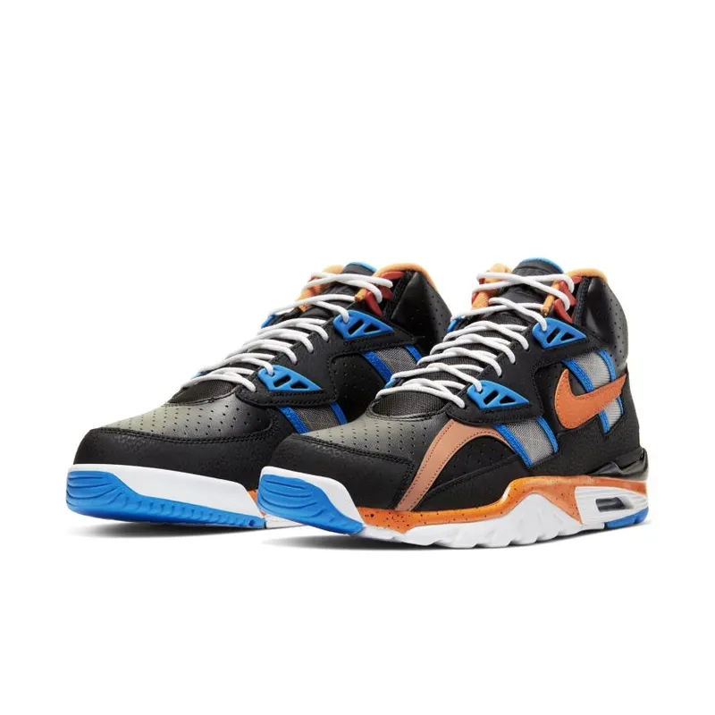 Nike Air Trainer SC High Black Blue Orange (CU6672-001)